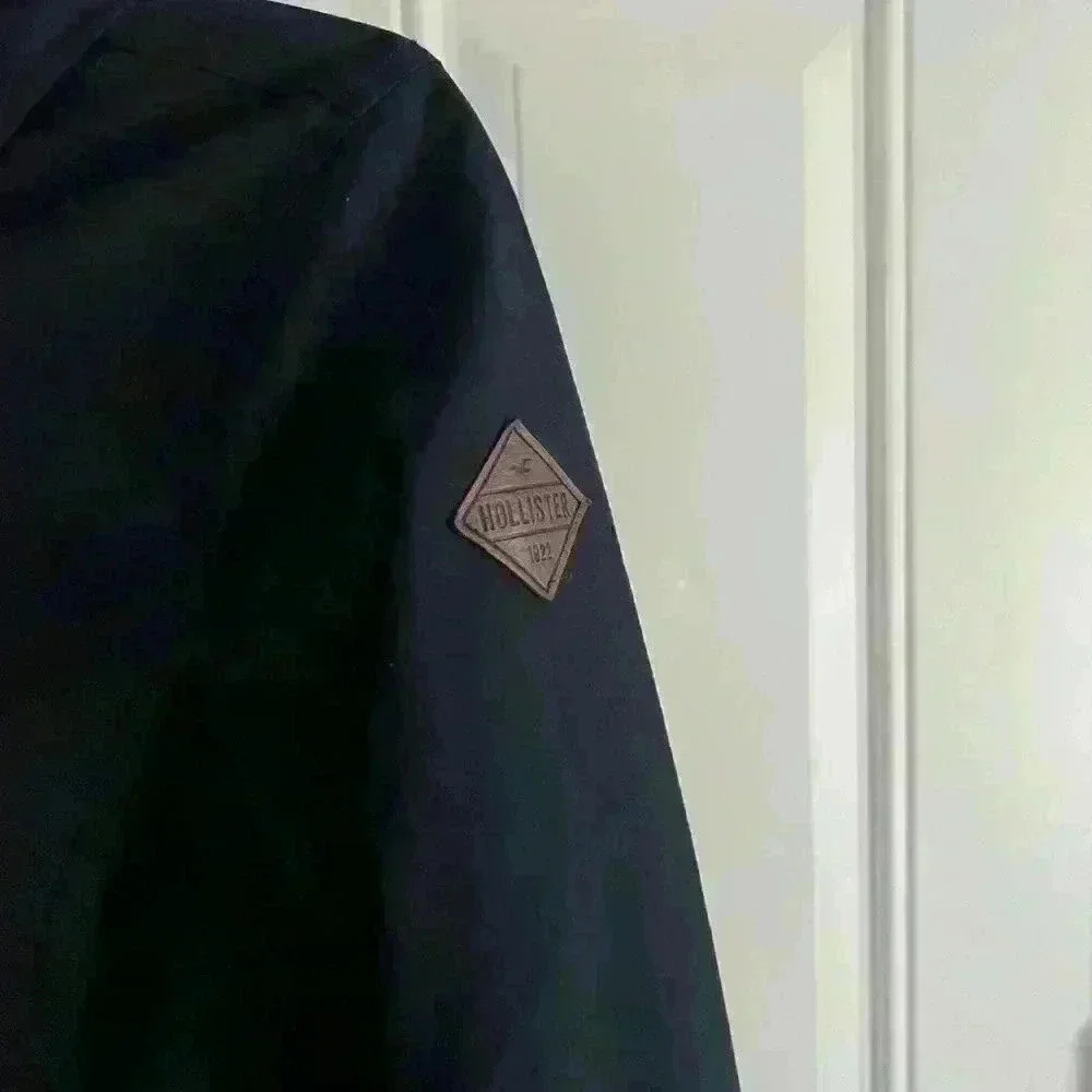 Hollister coat navy blue - Picture 5 of 8